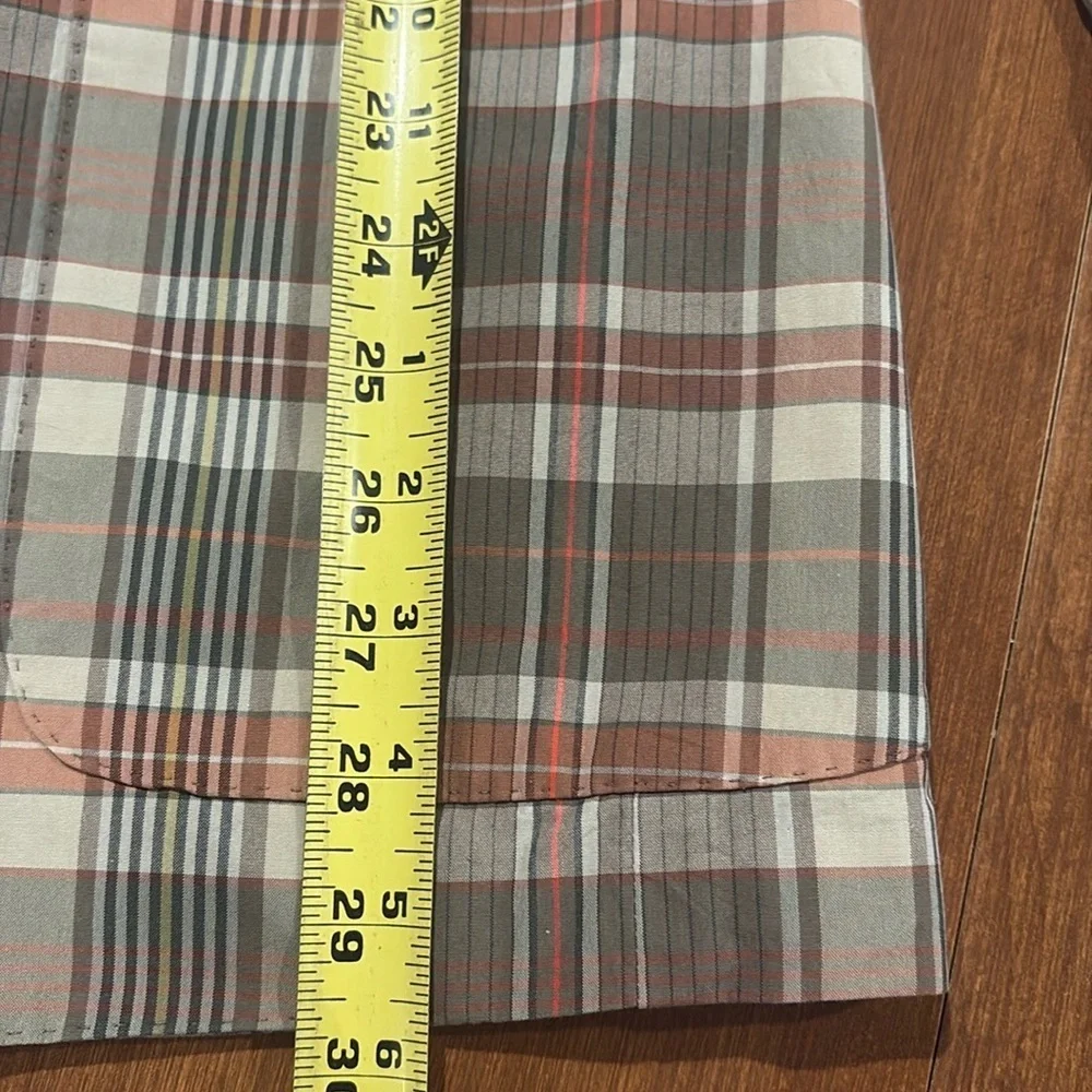 NWT Banana Republic Madras Plaid Cotton Blazer Size 38R